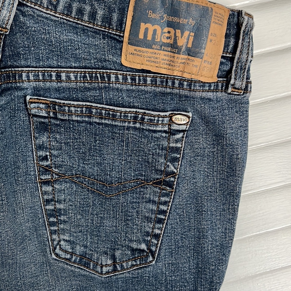 Y2K Vintage Super Rare Mavi Jeans Molly Flare in Stretch Dirty Blue Wash